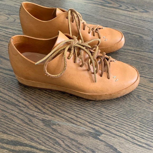 Hand Sewn Low Rubber Feit Shoes